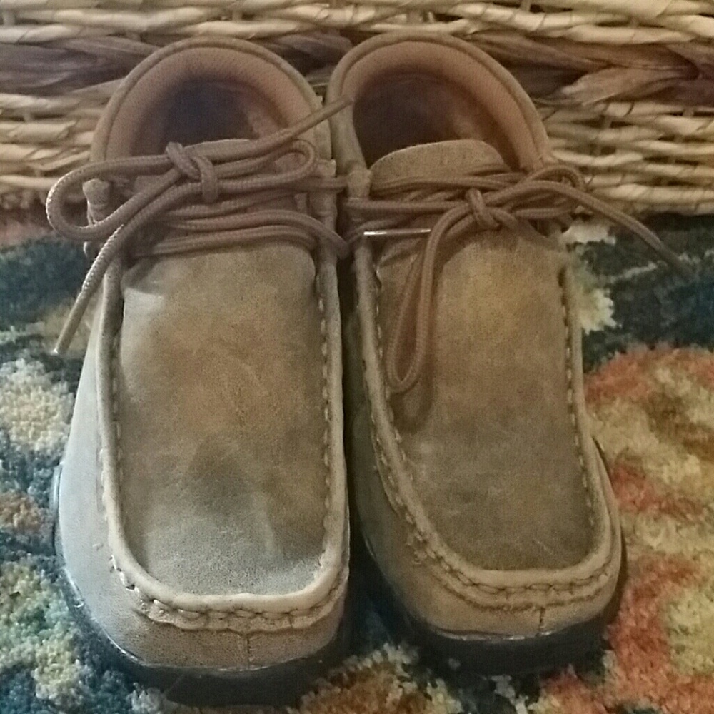 Twenty x moccasins boys 12m like new